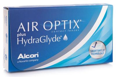 AIR OPTIX  Plus Hydraglyde (6 lentilles)