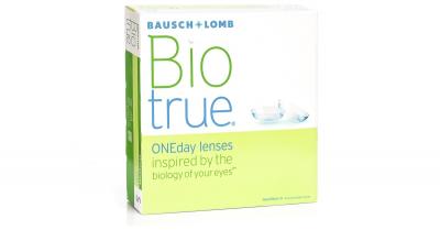 BIOTRUE Bausch & Lomb  un jour 90 pcs diopt&egrave;res-3.00