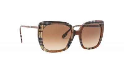 BURBERRY Lunettes de soleil  Be4323 col. 400513 Femme Carr&eacute; Maron