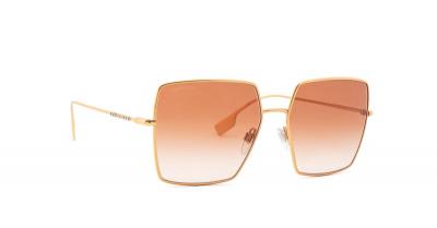 DAPHNE Lunettes de soleil Burberry Be3133  col. 133713 Femme Carr&eacute; Rose