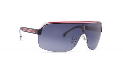 CARRERA  Lunettes de Soleil TOPCAR 1/N Black Red/Grey Shaded 99/1/115 homme