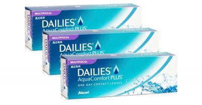 DAILIES  AquaComfort Plus Multifocal (90 lentilles)