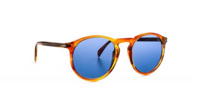DAVID BECKHAM  DB 1009/s Sunglasses, EX4/KU Brown Horn, 50 Unisex