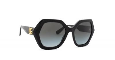 DOLCE & GABBANA Lunettes de soleil  Dg4406 col. 501/8g Femme G&eacute;om&eacute;trique Noir