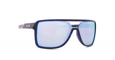 OAKLEY  Lunettes de Soleil CASTEL OO 9147 Transparent Matte Blue/Prizm Deep Water 63/12/133 homme