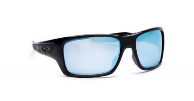 OAKLEY Lunettes de Soleil  Turbine Polished Black / Prizm Deep Water Polarized