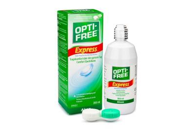 OPTI FREE Opti-Free Express -Solution d'entretien pour lentilles - 355 ml