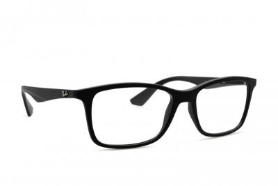 RAY BAN Rayban homme 0RX 7047 5196 54 Lunettes de soleil, Noir (Matte Black)