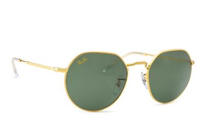 RAY BAN Ray-Ban Lunettes de Soleil Homme RB3565 Dor&eacute; 