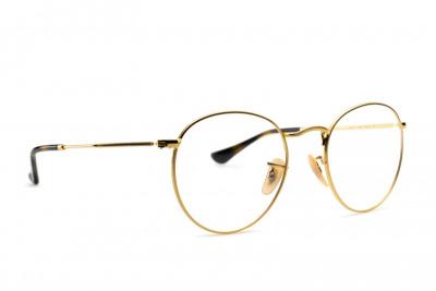 RAY BAN Lunettes de vue RAY-BAN RX 3447V 2500 Round Metal 50/21