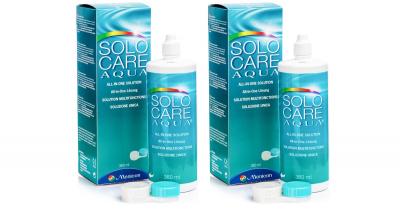 SOLOCARE  AQUA 2 x 360 ml avec &eacute;tuis