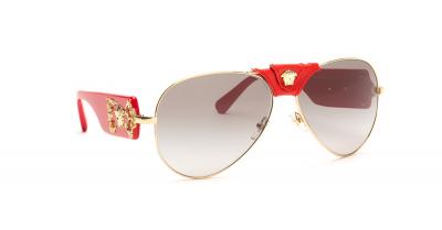 VERSACE Lunettes de soleil  Ve2150q col. 100211 Hommes Pilot
