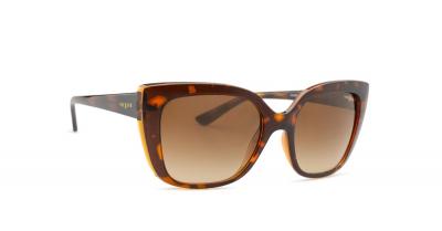 VOGUE Lunettes de soleil  Vo5337s col. 238613 Femme Carr&eacute; Havana