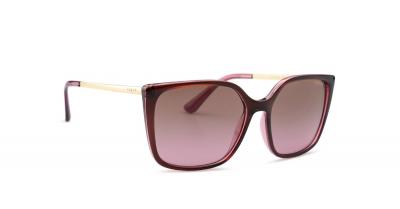 VOGUE Lunettes de soleil  Vo5353s col. 287314 Femme Carr&eacute; Rouge