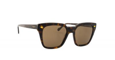VOGUE EYEWEAR Lunettes de soleil Vogue Vo5380s col. w65673 Hommes Carr&eacute; Havana