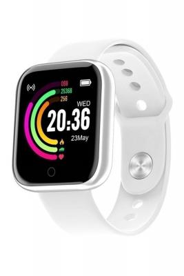 EKO  Montre Connect&eacute;e 4.0 Waterproof IP67 avec Capteur Cardiaque Blanc