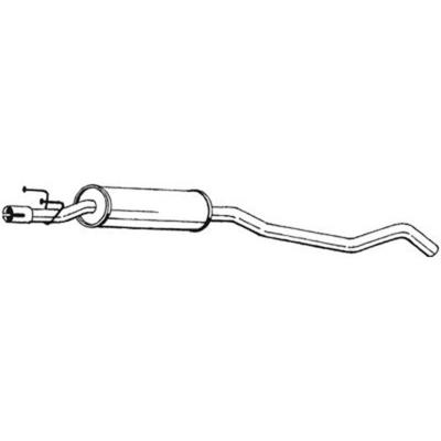 BOSAL  Silencieux interm&eacute;diaire 281-039
