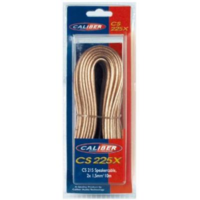 CALIBER C&acirc;ble haut-parleur - CS225X - 10m 2x 2,5 mm 10 x 1 x 1 mm Cuivre