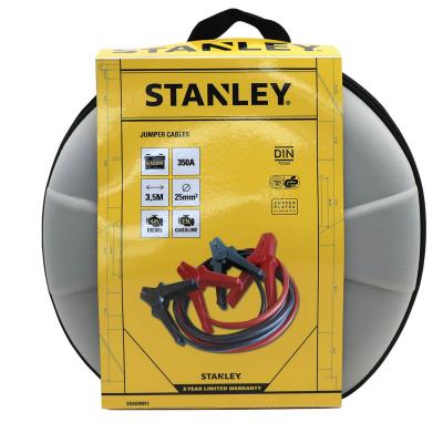 Stanley 201874 C&acirc;bles d&eacute;marrage pour Batterie Voiture 25mm2 3.5m
