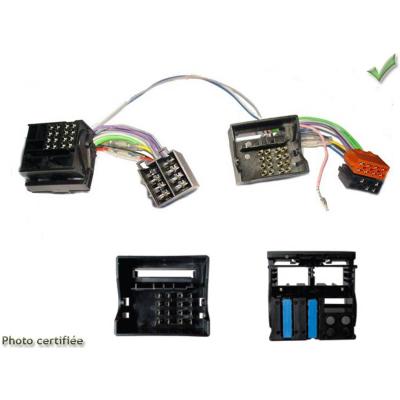 SILIM Faisceau ISO Installation Kit Main Libre compatible avec Peugeot Citroen sans ampli JBL