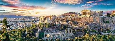 TREFL Puzzles 500 Panorama - Acropolis, Athens
