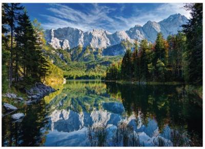 RAVENSBURGER Puzzle 1000 Pi&egrave;ces : Allemagne, Lac Eibsee,  