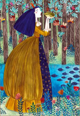 DTOYS Puzzle Andrea K&uuml;rti: The Frog Princess 