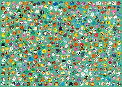 RAVENSBURGER Puzzle 1000 pi&egrave;ces : Animal Crossing (Challenge Puzzle)