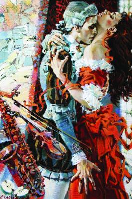 GOLD PUZZLE Puzzle Baisers 