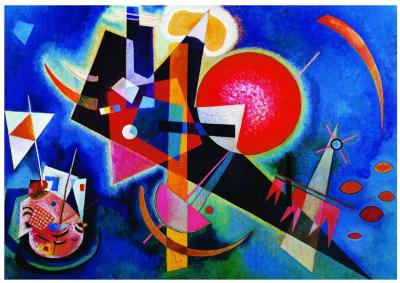 Eurographics Wassily Kandinsky Puzzle en Bleu 1000 pi&egrave;ces