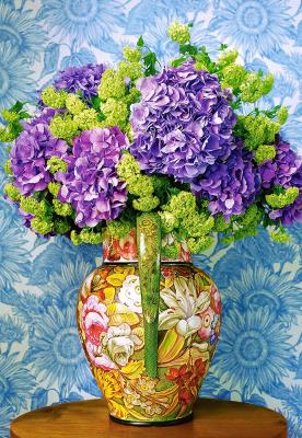 CASTORLAND  Bouquet d'Hortensias, Puzzle 1000 Teiles - - Puzzle