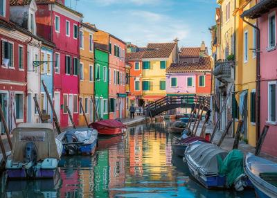 RAVENSBURGER Puzzle 1000 pi&egrave;ces  Burano Italie