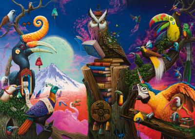 RAVENSBURGER  Puzzle adultes Chants des oiseaux disparus - Multicolore