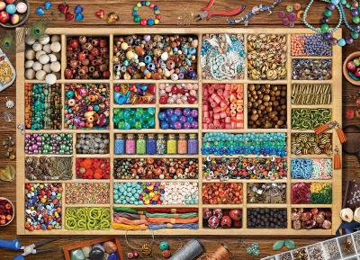 EUROGRAPHICS Puzzle 1000 pi&egrave;ces : collection de perles