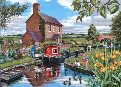HOP HOUSE OF PUZZLES Puzzle Cottage au Canal HOP - House of Puzzles