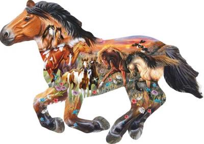 SUNSOUT Puzzle Cynthue Fisher/JQ Licensing - Pasture Sunset 