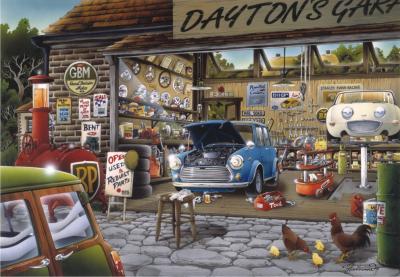 PERRE ANATOLIAN Puzzle 500 Pi&egrave;ces : Dayton's Garage, Perre / Anatolian 