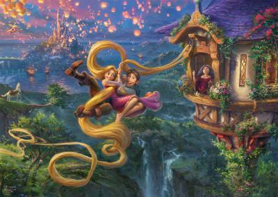 SCHMIDT SPIELE Puzzle Disney - Raiponce - L'amour Enchev&ecirc;tr&eacute; 