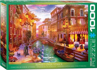EUROGRAPHICS Puzzle Dominic Davison - Coucher de soleil &agrave; Venise 