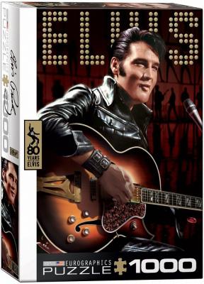 EUROGRAPHICS  Elvis portrait (Puzzle 1000p, multicolore)