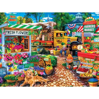 MASTER PIECES Puzzle Farmer's Market - Vente Sur La Place 