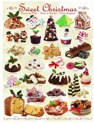 EUROGRAPHICS Puzzle Friandises de No&euml;l 
