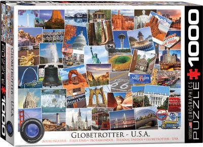 EUROGRAPHICS  Globetrotter USA (1000)