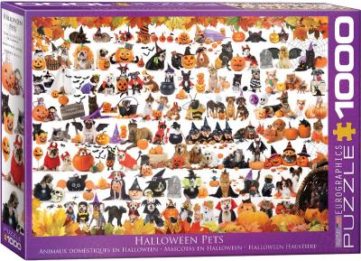 EUROGRAPHICS  Halloween Puppies and Kittens (1000)