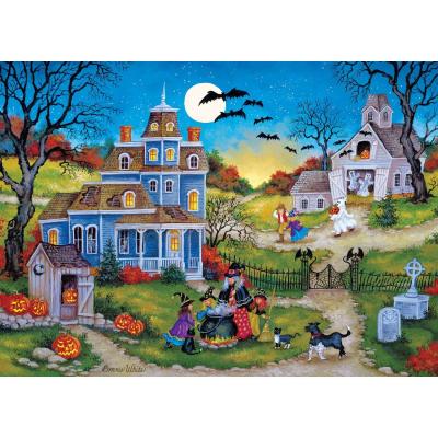 MASTER PIECES Puzzle Halloween - Trois Petites Sorci&egrave;res - Glow in the Dark