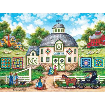 MASTER PIECES Puzzle Heartland Collection - La Grange &Agrave; Courtepointes 