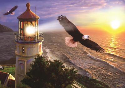  Puzzle High Flight at the Sun Rise Art Puzzle