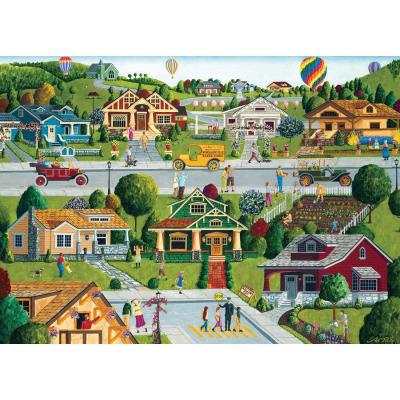 MASTER PIECES Puzzle Hometown Gallery - Bungalowville 