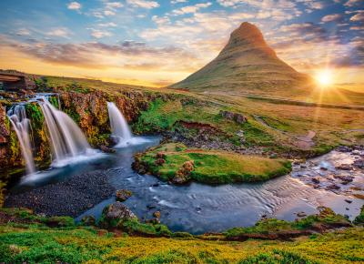 BLUEBIRD PUZZLE Puzzle Islande, Kirkjufellsfoss 