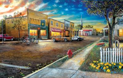 SUNSOUT Puzzle Jim Hansel - Home of the Brave 